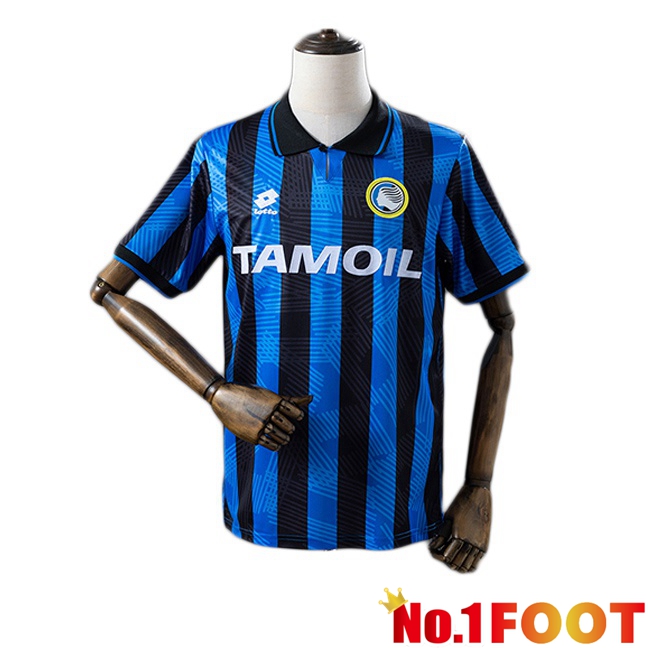 Atalanta Retro Home Soccer Jersey Blue 1991-1993