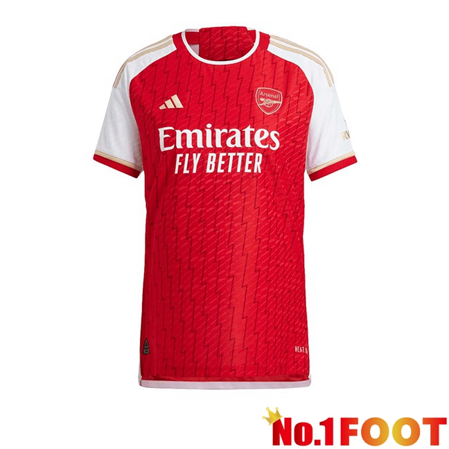Arsenal Retro Home Soccer Jersey White Red 2023-2024
