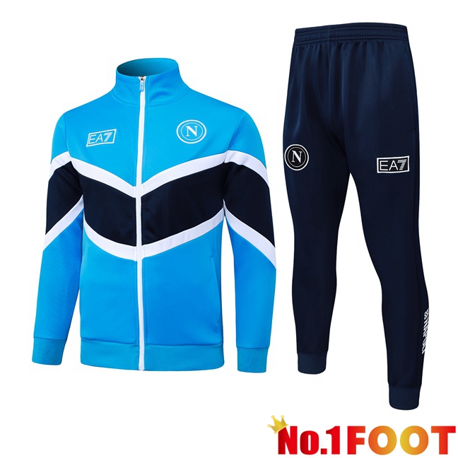 SSC Napoli kit Training Tracksuit - Training Jacket Blue 2025/2026