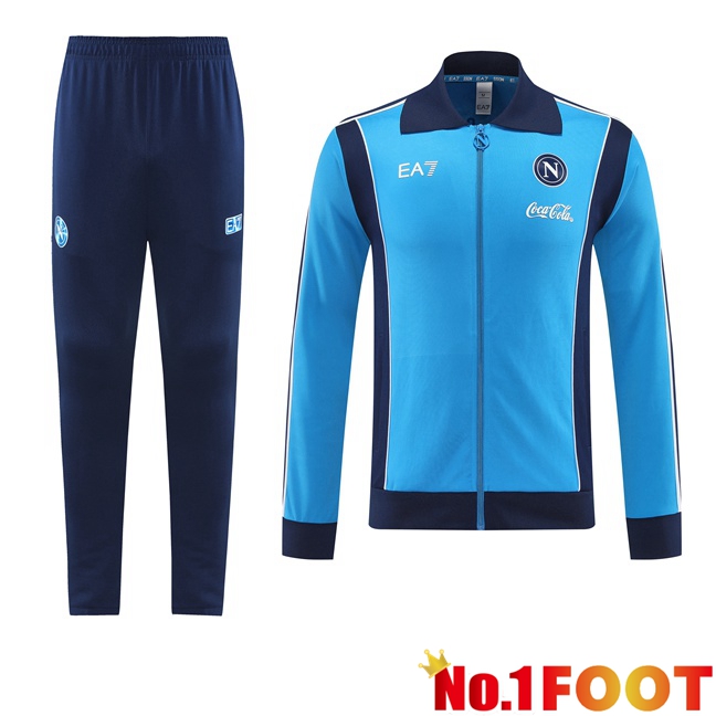 SSC Napoli kit Training Tracksuit - Training Jacket Blue 2025/2026