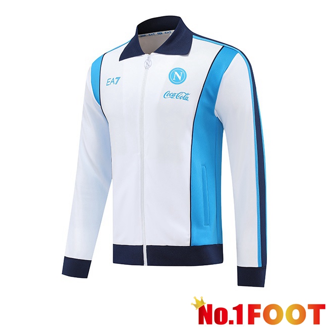 SSC Napoli Training Jacket White 2025/2026