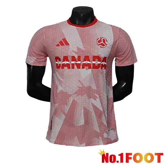 Canada Soccer Jersey Soccer World Cup 2026 Edition Red