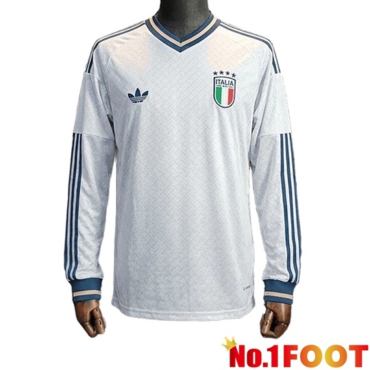 Italy Away Soccer Jersey Long sleeve 2026/2027