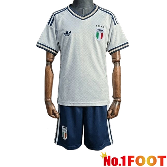 Italy Kids Away Soccer Jersey 2026/2027