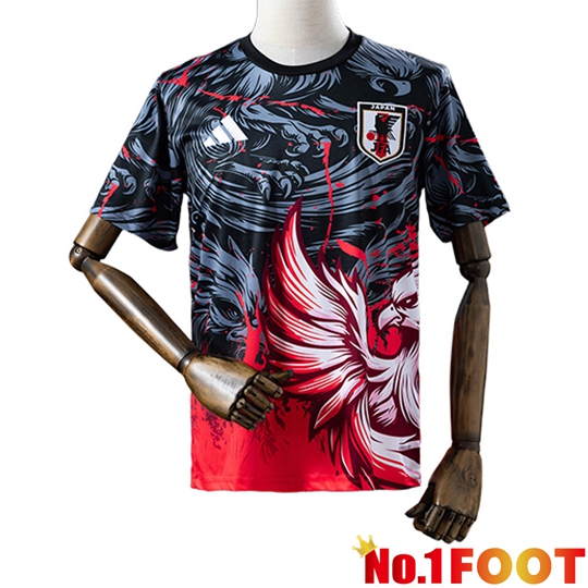 Japan Soccer Jersey Special Edition Black/Red 2026/2027