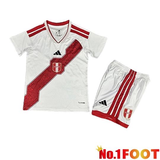 Perù Kids Home Soccer Jersey 2026/2027