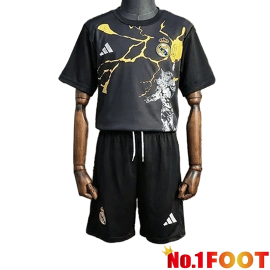 Real Madrid Kids Soccer Jersey Special Edition Black 2025/2026