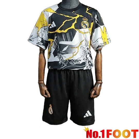 Real Madrid Kids Soccer Jersey Special Edition Black/White 2025/2026
