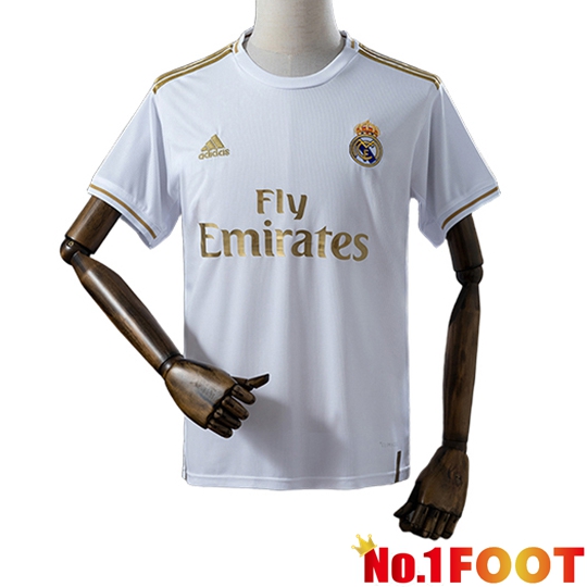 Real Madrid Retro Home Soccer Jersey 2019/2020