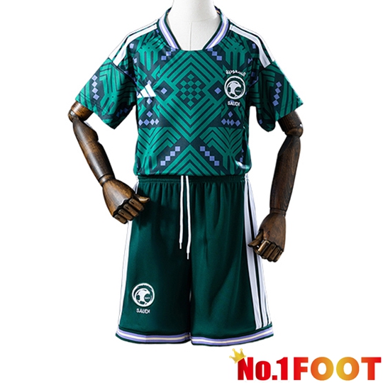 Saudi Arabia Kids Home Soccer Jersey 2026/2027
