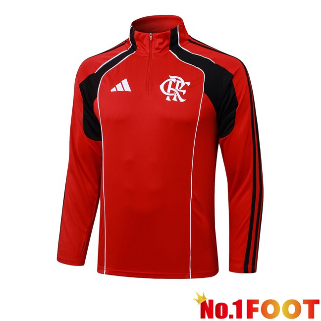 Flamengo Training Sweatshirt Red 2025/2026