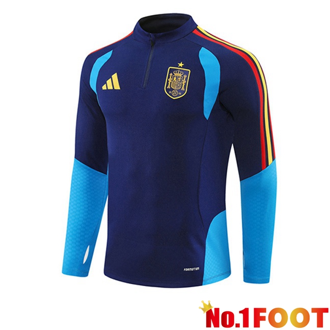 Spain Blue Training Sweatshirt Royal 2025/2026