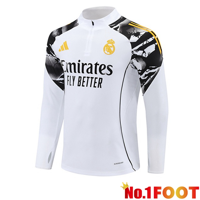 Real Madrid Training Sweatshirt White 2025/2026