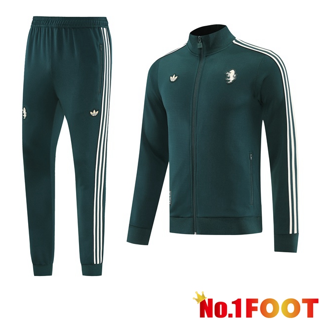 Juventus kit Training Tracksuit - Training Jacket Green 2025/2026