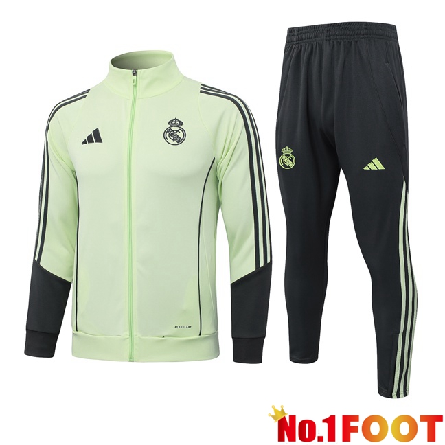 Real Madrid kit Training Tracksuit - Training Jacket Green 2025/2026