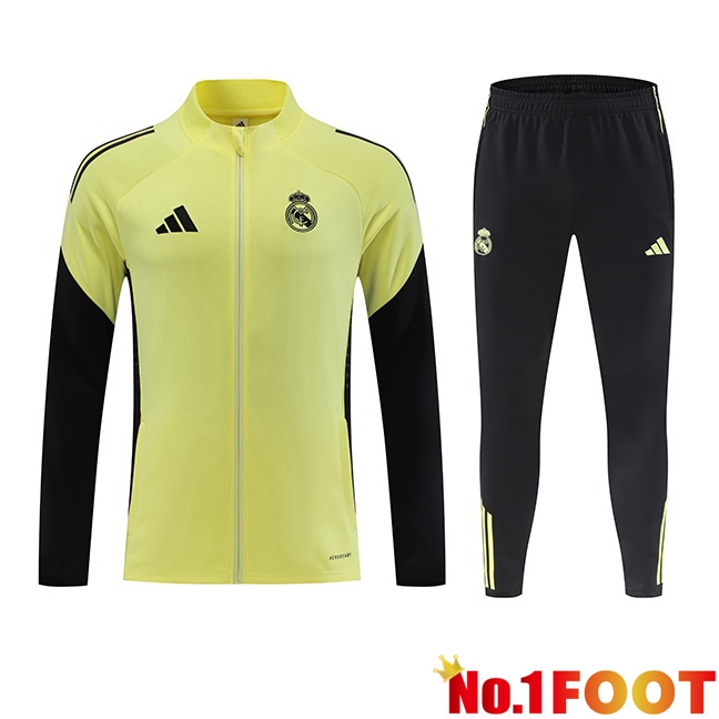 Real Madrid kit Training Tracksuit - Training Jacket Yellow 2025/2026
