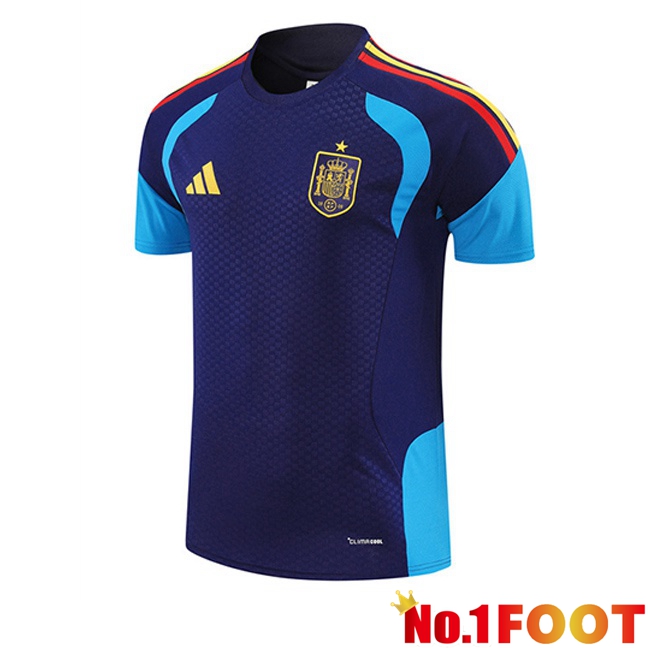 Spain Training T Shirt Blue Royal 2026/2027