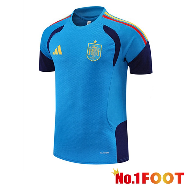 Spain Training T Shirt Blue 2026/2027