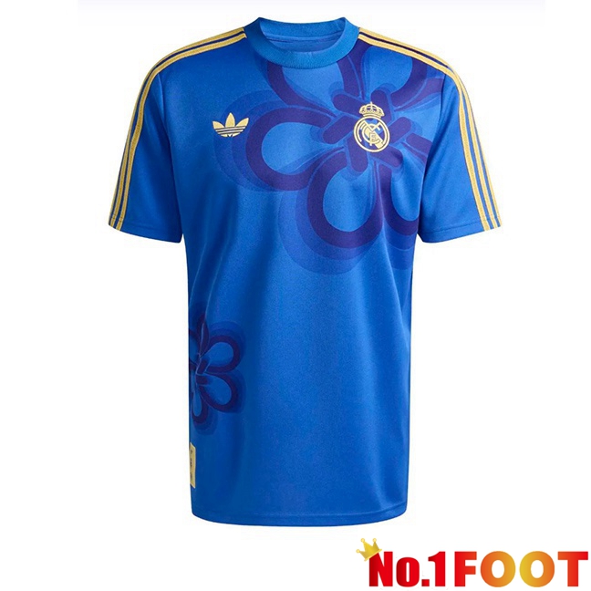 Real Madrid Soccer Jersey Special Edition Blue 2025/2026