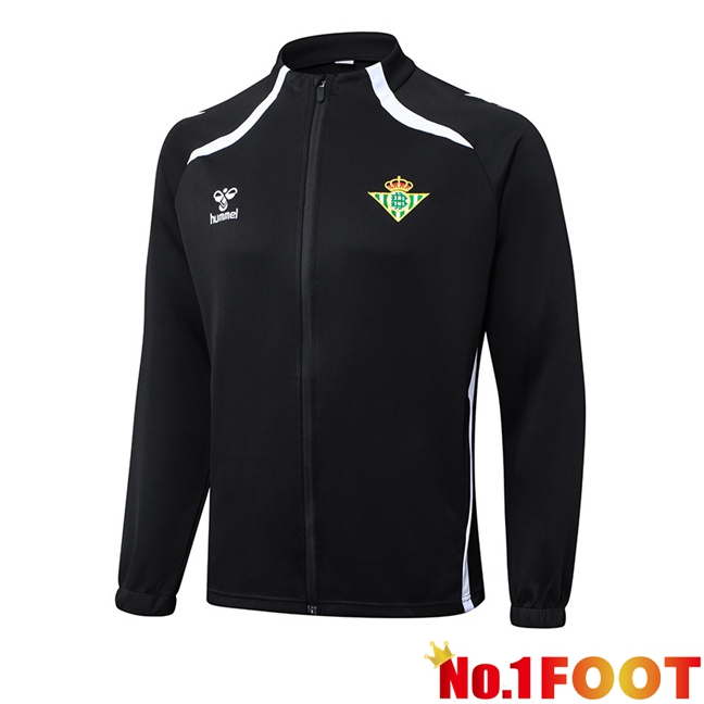 Real Betis Training Jacket Black 2025/2026