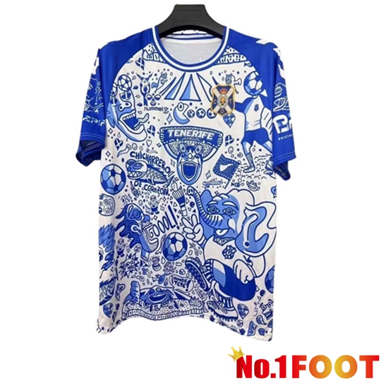 Tenerife Soccer Jersey Special Edition Blue 2025/2026