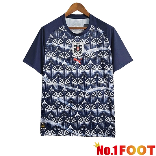 Austria Soccer Jersey Special Edition Blue Marine 2026/2027