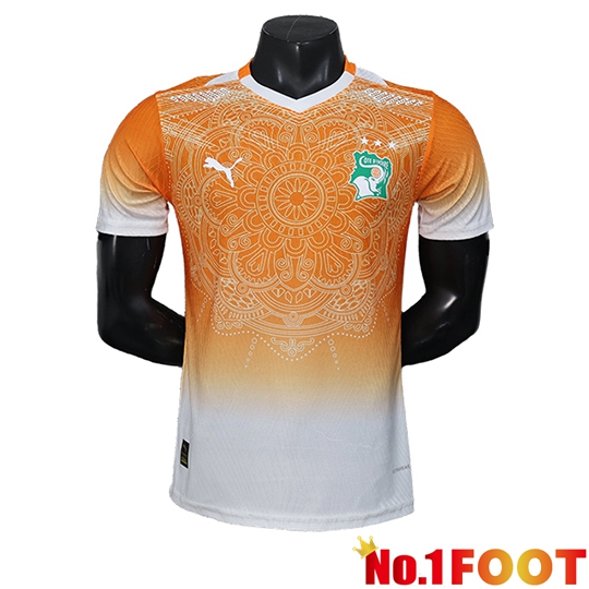 Ivory Coast Soccer Jersey Special Edition Orange 2026/2027