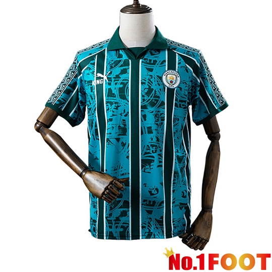 Manchester City Soccer Jersey Special Edition Green 2025/2026