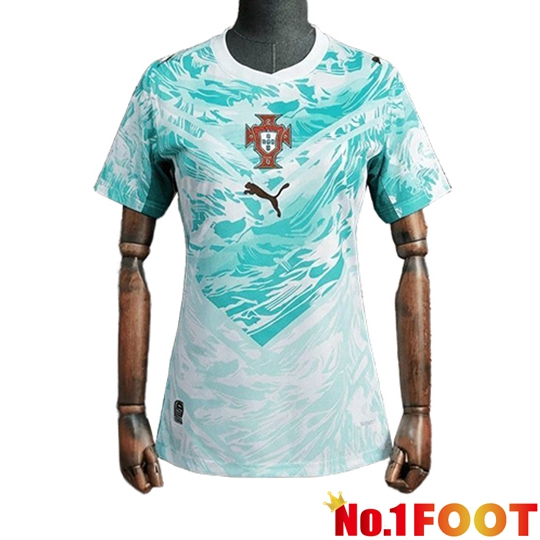 Portugal Women Away Soccer Jersey Soccer World Cup 2026