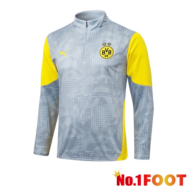 Dortmund BVB Training Sweatshirt Grey 2025/2026
