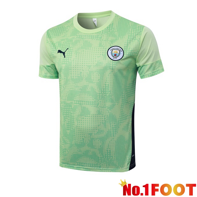 Manchester City Training T Shirt Green 2025/2026
