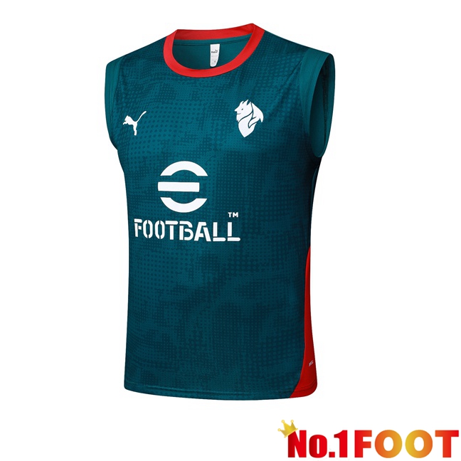 AC Milan Gilet Soccer Green 2025/2026