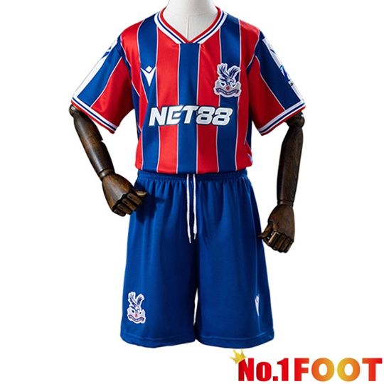 Crystal Palace Kids Home Soccer Jersey 2025/2026