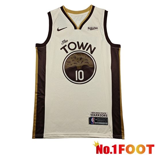 Golden State Warriors (BUTLER III #10) Jersey 2025/26 Beige/Brun