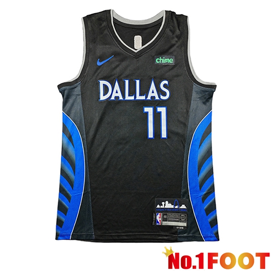 Dallas Mavericks (IRVING #11) Jersey 2025/26 Black/Blue