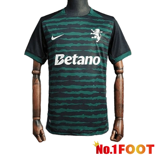 Sporting SCP Soccer Jersey Christmas Edition Green/Black 2025/2026
