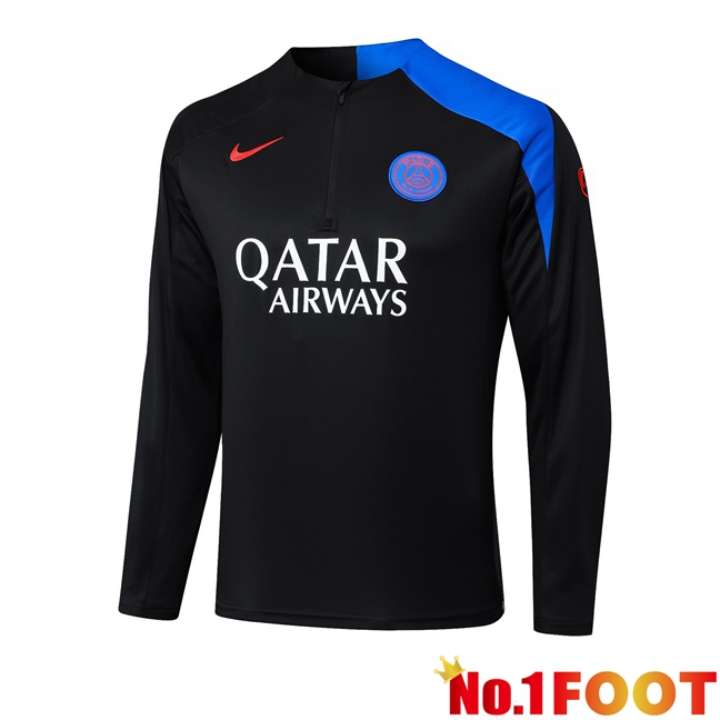 Paris PSG Training Sweatshirt Black 2025/2026