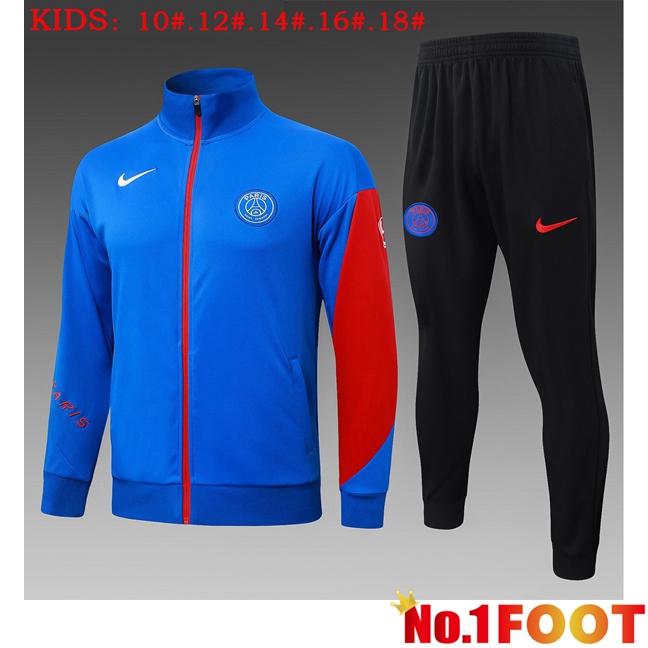 kit Training Tracksuit - Training Jacket Paris PSG Kids Blue 2025/2026