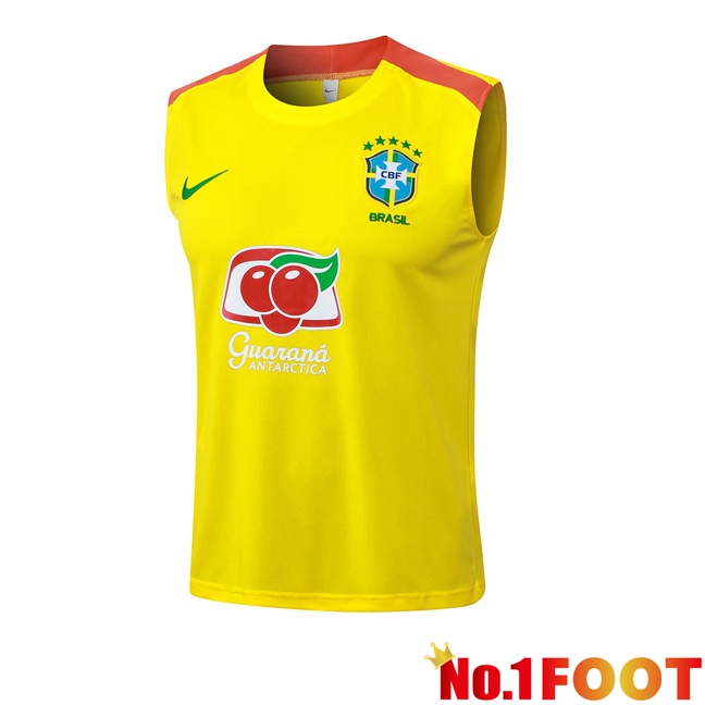 Brazil Gilet Soccer Yellow 2025/2026