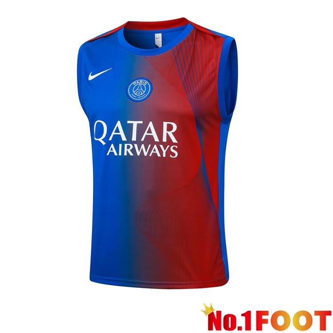 Paris PSG Gilet Soccer Blue Red 2025/2026