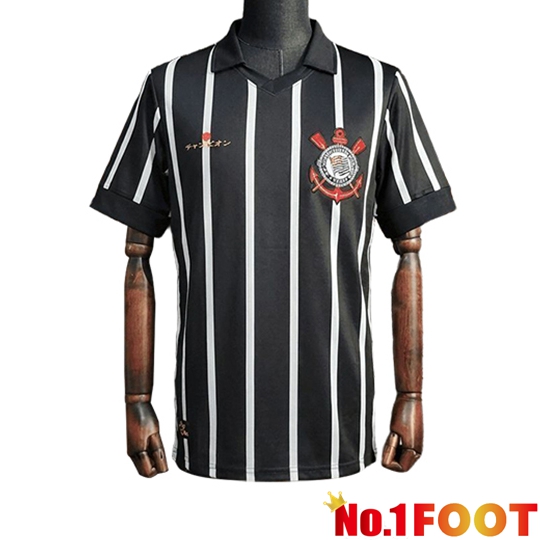 Corinthians Retro Soccer Jersey Special Edition Black 2012