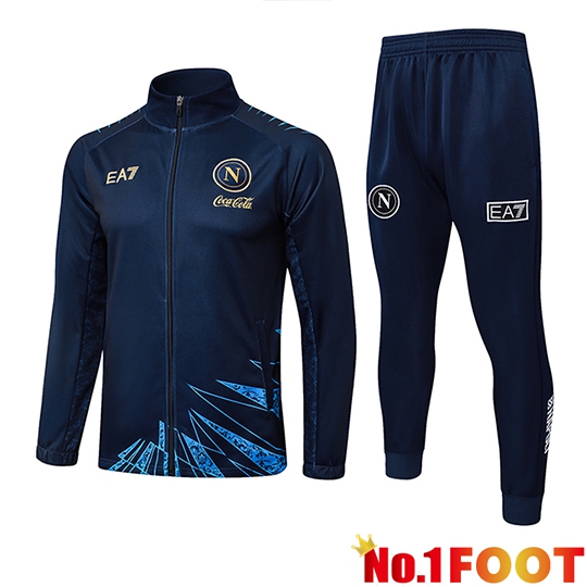 SSC Napoli kit Training Tracksuit Training Jacket Blue Royal 2025/2026