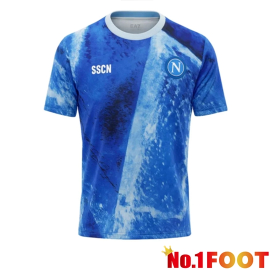 SSC Napoli Soccer Jersey Special Edition Blue 2025/2026