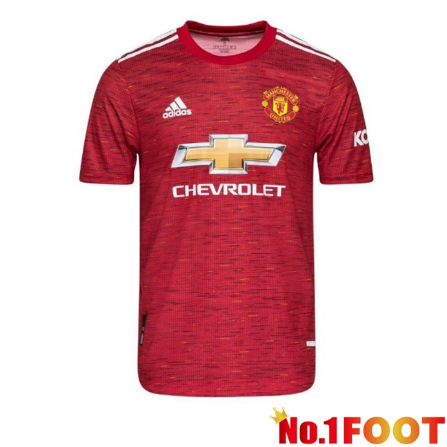 Manchester United Retro Home Soccer Jersey Red 2020-2021