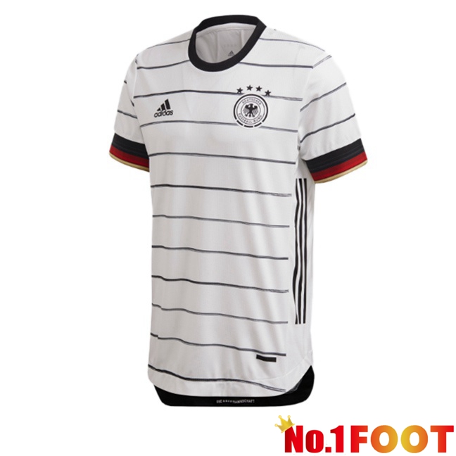 Germany Retro Home Soccer Jersey White 2020