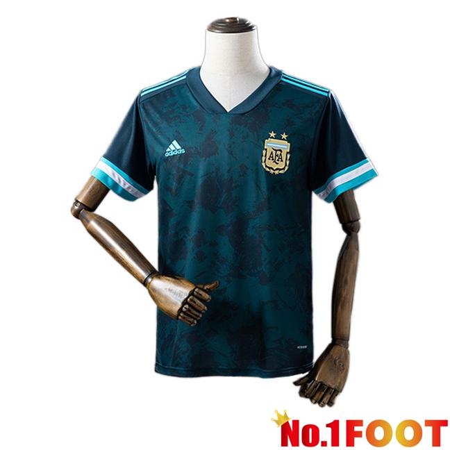 Argentina Retro Away Soccer Jersey Green 2021-2022