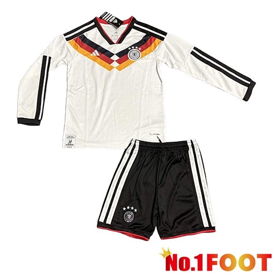 Germany Kids Home Soccer Jersey Long sleeve Soccer World Cup 2026
