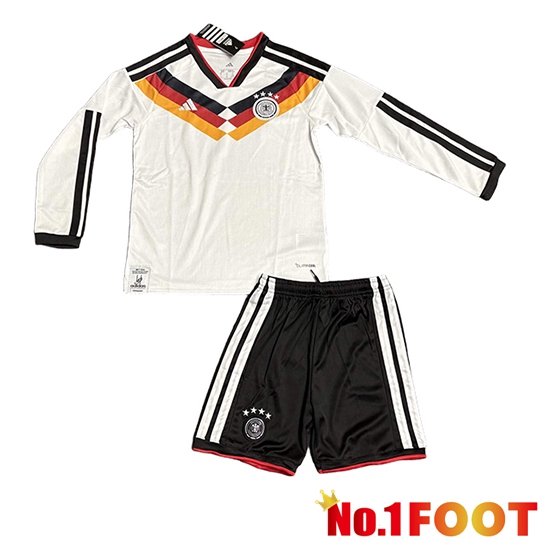 Germany Kids Home Soccer Jersey Long sleeve 2026/2027