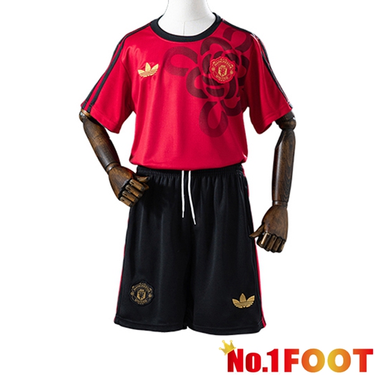 Manchester United Kids Soccer Jersey Special Edition Red 2025/2026