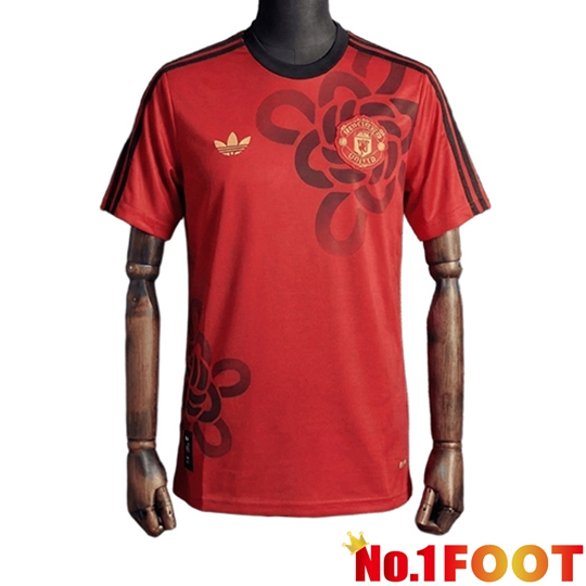 Manchester United Goalkeeper Soccer Jersey Red 2025/2026